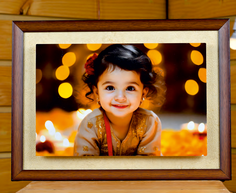 Baby Photo with Frame By Studio Roopkala