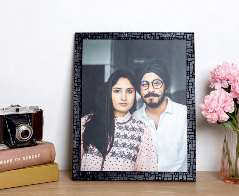 Couple Photo with Frame By Studio Roopkala