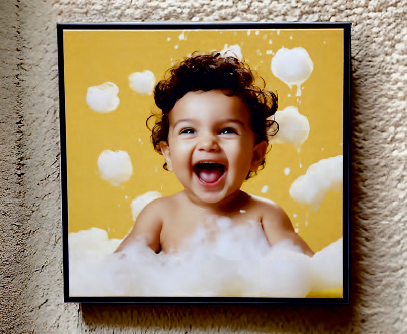 Baby Photo with Frame By Studio Roopkala