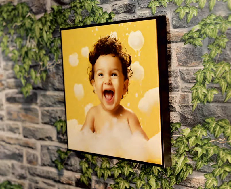 Baby Photo with Frame By Studio Roopkala