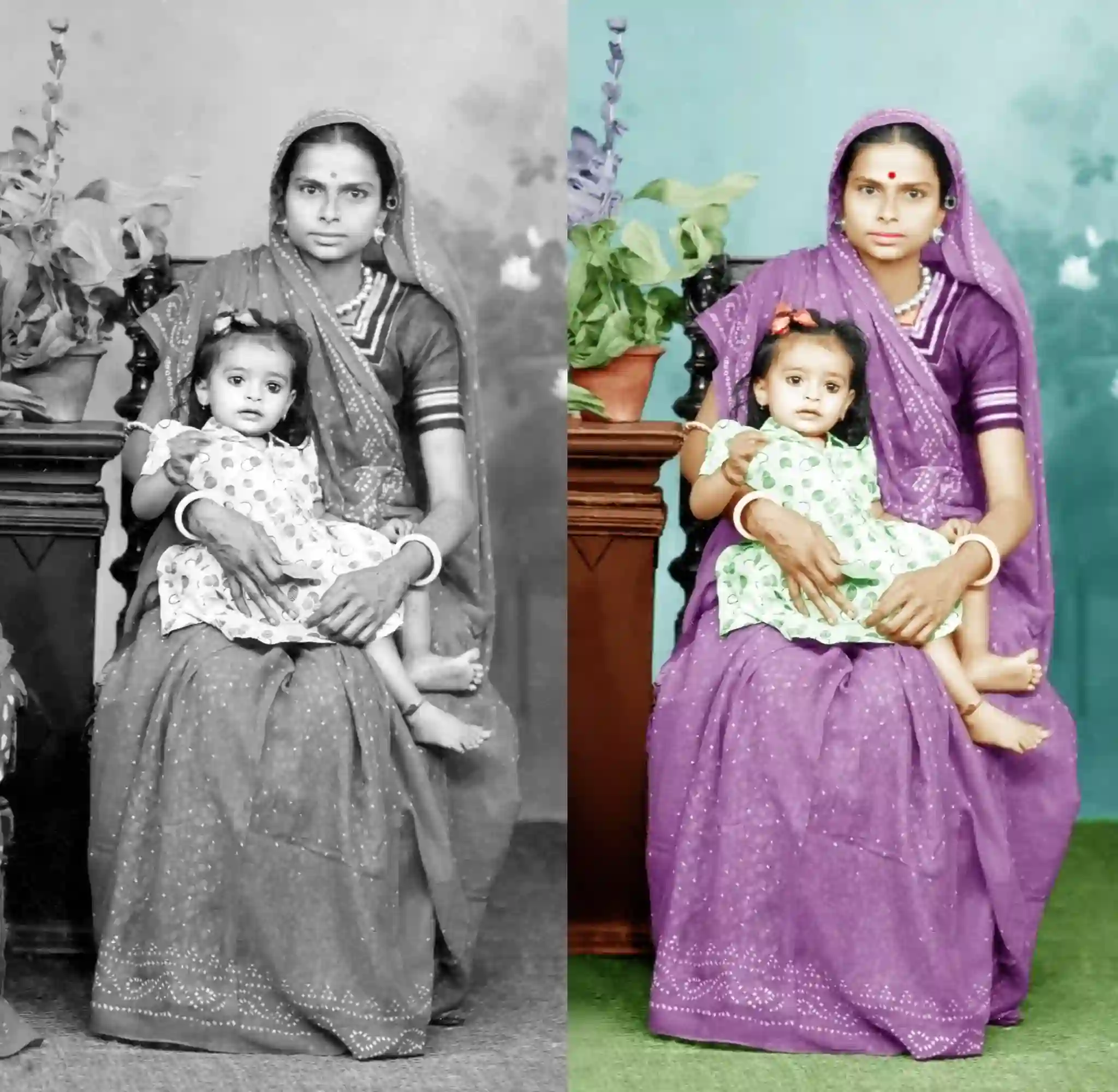 photo restoration services by Studio Roopkala